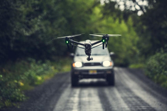 Vehicle Drone Videography Session